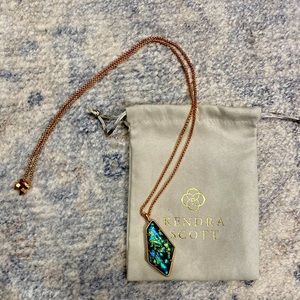 Kendra Scott Rose Gold Necklace